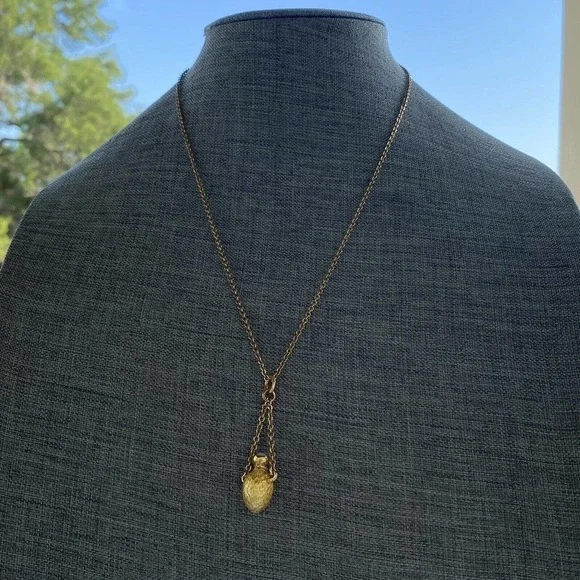 MMA adapted from a Scent Flacon Faberge Necklace Egg Shaped Pendant - Picture 10 of 12